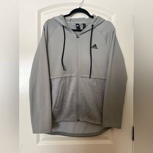 Women’s Adidas Women’s Size Medium 12-14 Climawarm Zip Up Hooded Swearshirt